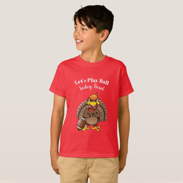 Kid's Turkey Bowl Shirt (Vorne ganz)