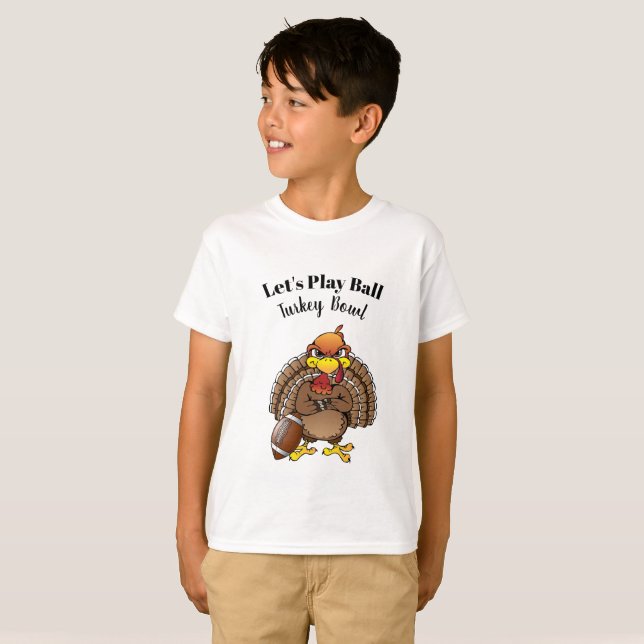 Kid's Turkey Bowl Shirt (Vorne ganz)