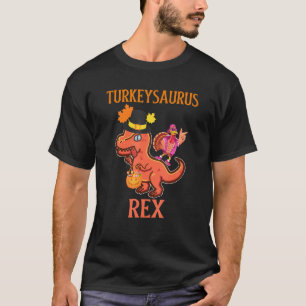 Kids Turkeysaurus Rex Dab Turkey Dino Kleinkind Bo T-Shirt