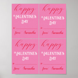 Kids Valentine Print Custom Print oder Download Poster