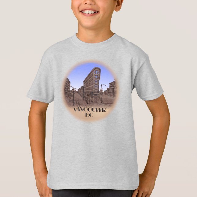Kid's Vancouver Souvenir T - Shirt Bio Tee Shirt (Vorderseite)