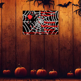 Kids Venom Halloween-Party Poster