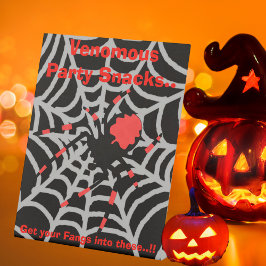 Kids Venom Halloween-Party Snacks Sockelschild