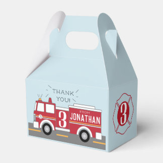 Kids von Feuerwehrfahrzeugen bevorzugen Schachtel Geschenkschachtel