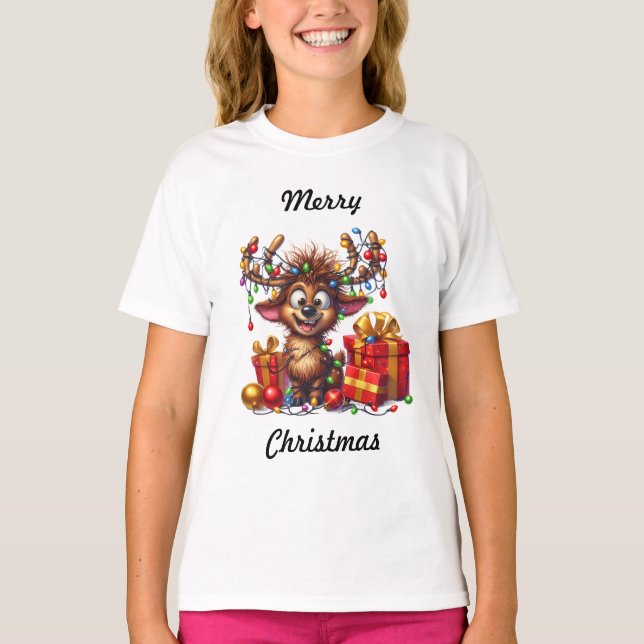 Kids Weihnachts-Shirt T-Shirt (Vorderseite)