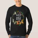 Kids Wild One Zoo Birthday Safari Jungle Animal Fu T-Shirt<br><div class="desc">Kids Wild One Zoo Birthday Safari Jungle Animal Fun Boy Girl</div>