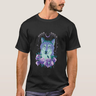 Kids Wolf Realistische Wölfe Tierhacken auf dem m T-Shirt