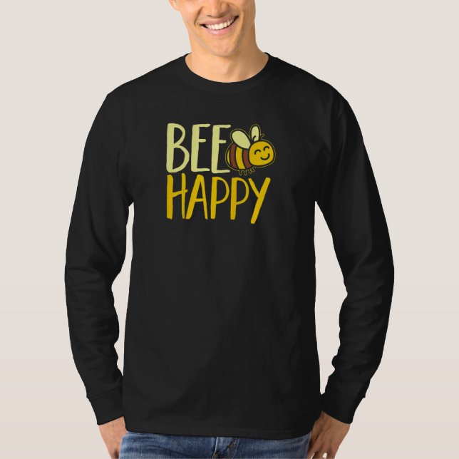 Kids & Women Bumble Bee Cute Bee Happy T-Shirt (Vorderseite)