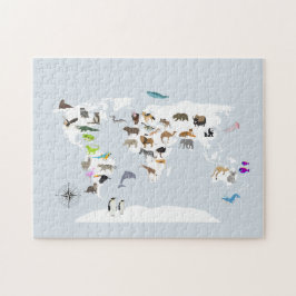 Kids World Map Animes