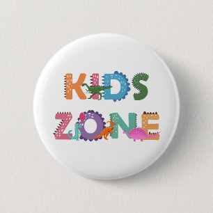Kids Zone Dinosaurier Button