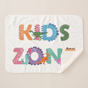 Kids Zone Dinosaurier Sherpadecke