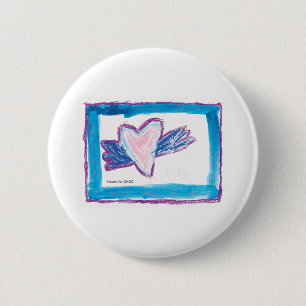 KidsArt für CHOC - Fliegendes Herz Button