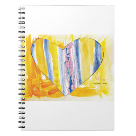 KidsArt für CHOC - Großes Herz Notizblock