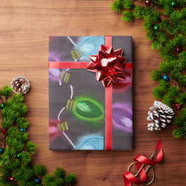 KidsArt für CHOC - Shine Bright Christmas Lights Geschenkpapier