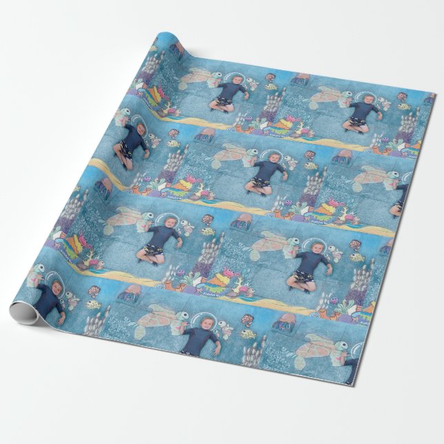 KidsArt für CHOC - Unterwasser-Explorer Geschenkpapier (Ungerollt)