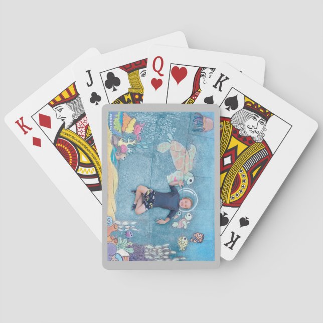 KidsArt für CHOC - Unterwasser-Explorer Spielkarten (Rückseite)