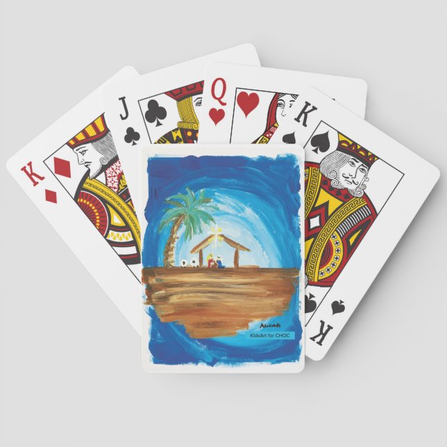 KidsArt für Choc - Weltfrieden Spielkarten (Rückseite)