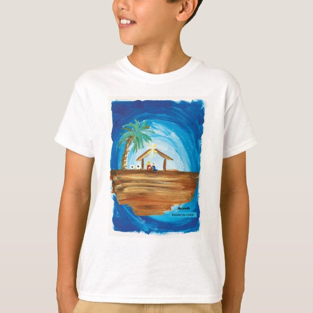 KidsArt für Choc - Weltfrieden  T-Shirt (Vorderseite)