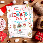 Kidsmas Winter Christmas Geburtstagsparty Einladung<br><div class="desc">Kidsmas Winter Weihnachten Geburtstagsparty Einladung</div>