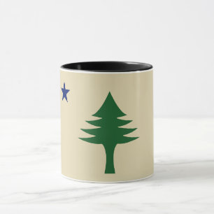 Kiefer und Stern 1901 Flagge des Bundesstaates Mai Tasse