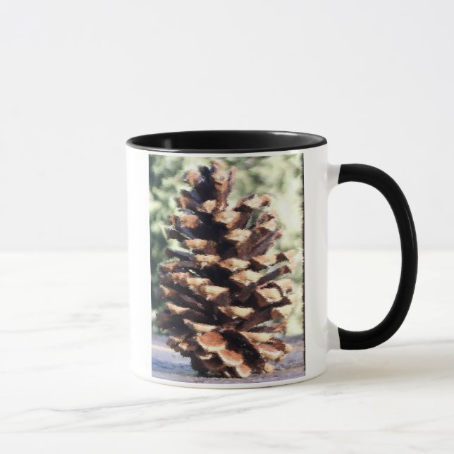 Kiefern-Kegel-Tasse Tasse (Rechts)