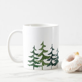 Kiefernbaum kaffeetasse