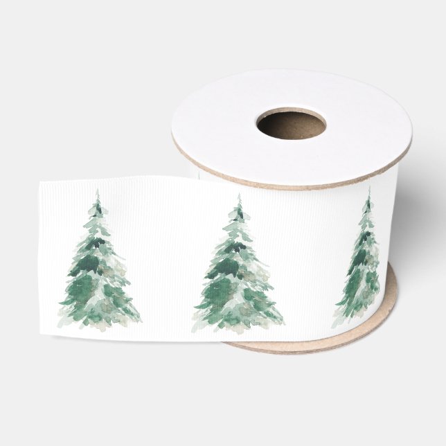 Kiefernbaum Weihnachtsfeiertag Ripsband (Spule)