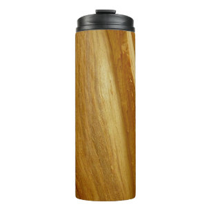 Kiefernholz II Faux-Holzoptik Thermosbecher