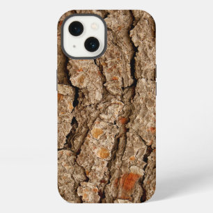 Kiefernrindenstruktur iPhone Hülle