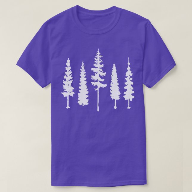 Kiefernwald 1 T-Shirt (Design vorne)