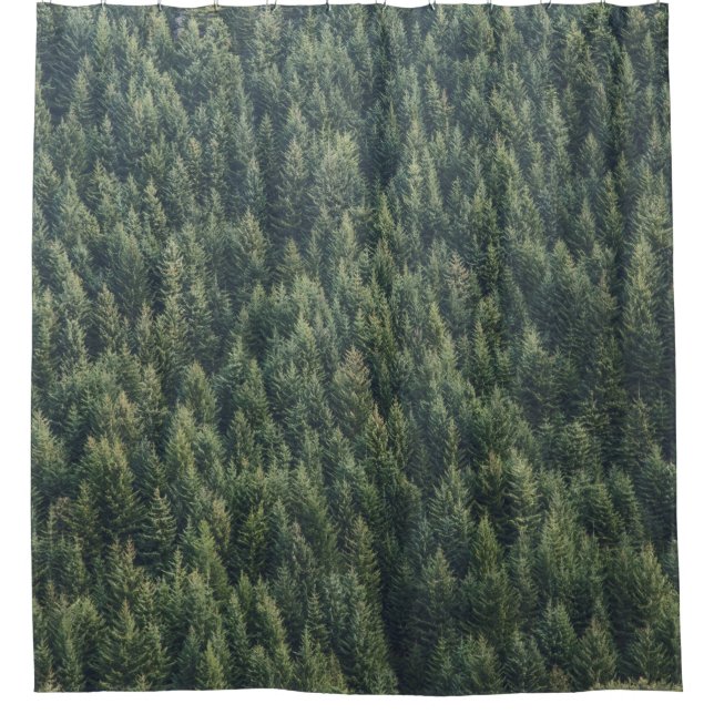 KIEFERNWALD DUSCHVORHANG (Vorderseite)