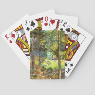 Kiefernwald Spielkarten