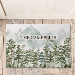 Kiefernwälder und -gebirge fußmatte