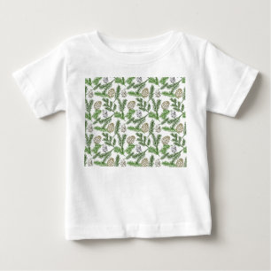 Kiefernzweige Baby T-shirt