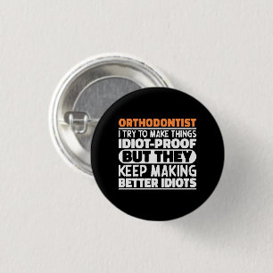 Kieferorthopädie versuche ich Dinge zu Lustigen Sp Button