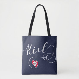 Kiel Heart Grocertasche, Deutschland Tasche