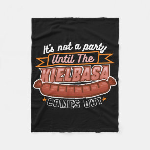 Kielbasa Polen Fleisch Wurst Lebensmittel Lover po Fleecedecke