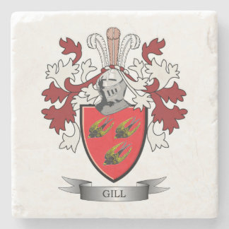 Kieme-Familienwappen-Wappen Steinuntersetzer