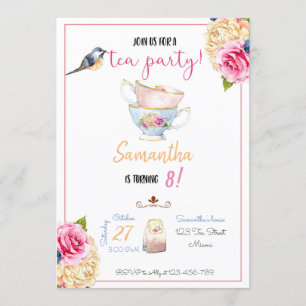 Kienspan Party Birthday Invitation, Kienspan Einladung
