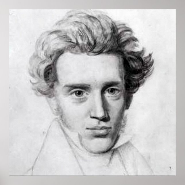 Kierkegaard Poster (Vorne)