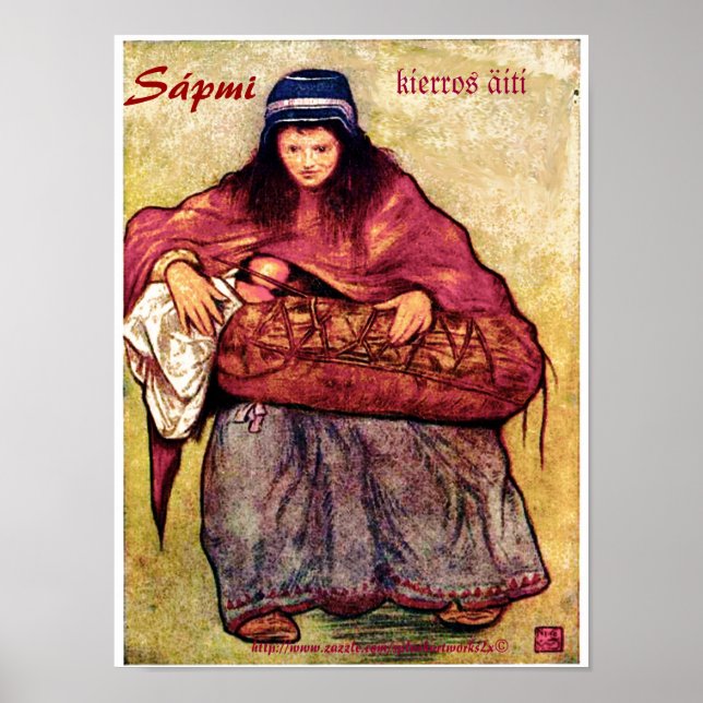 ‚kierros äiti ~ Sápmi‘ Poster (Vorne)