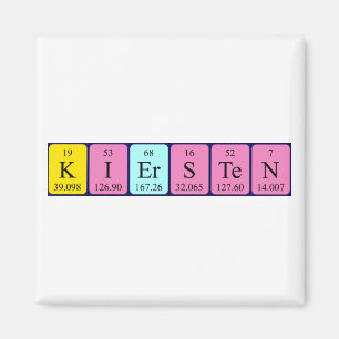 Kiersten Periodenmagnet Magnet