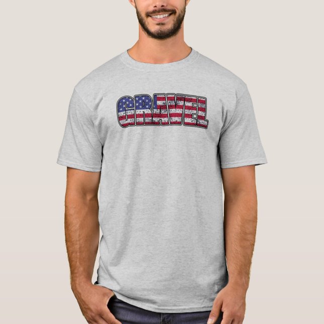 Kies Cycling American Flag T-Shirt (Vorderseite)