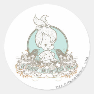 Kies ein wenig Birdy sagte mir Runder Aufkleber