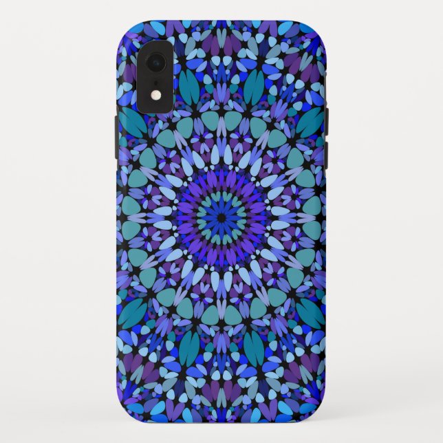 Kies-Mandala-Verzierung Case-Mate iPhone Hülle (Rückseite)