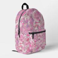 Kies Mosaik Kunst - Rosen Rosa