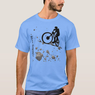 Kies- und Grit-Fahrrad außerhalb der Straße  T-Shirt