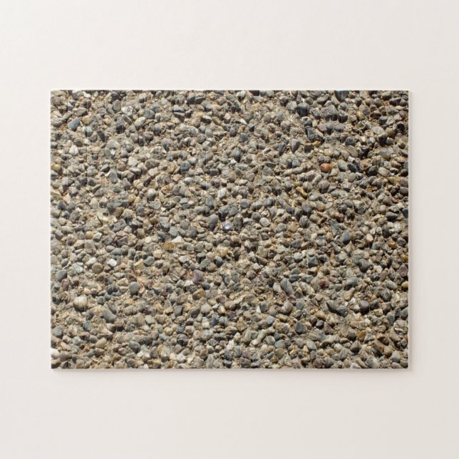 Kies und Sand Foto (Horizontal)