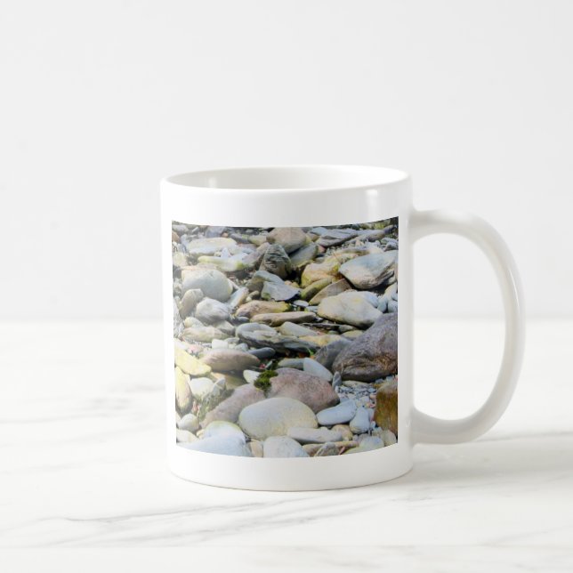 Kies und Steine Kaffeetasse (Rechts)