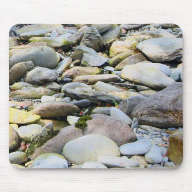 Kies und Steine Mousepad (Vorne)